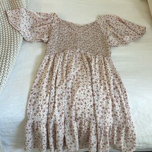 Pink Blush Maternity floral dress